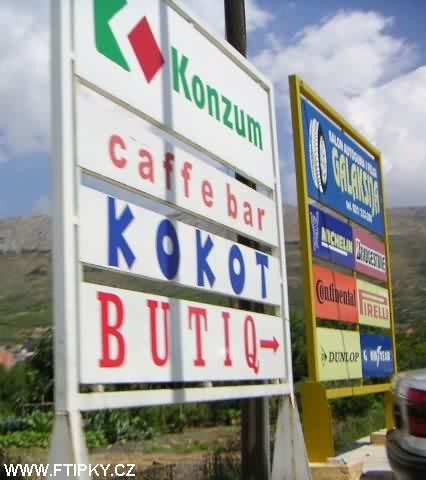 Pozdrav z Chorvatska - Bar KOKOT