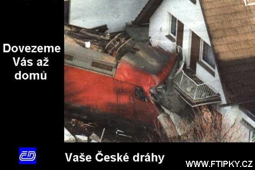 ČD dovezeme vás domů