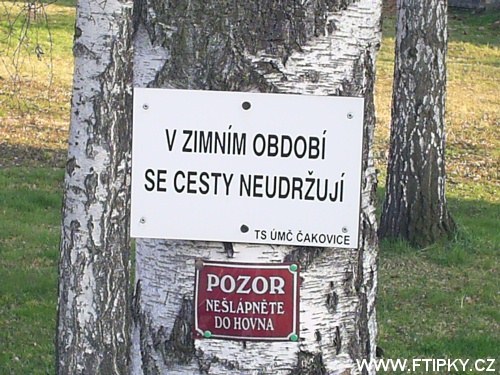 Dobrá kombinace ceduli