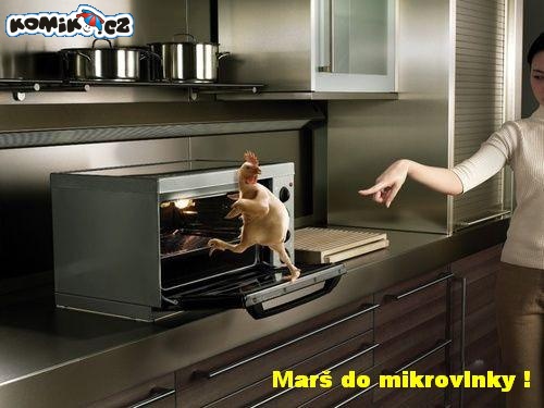 Marš do mikrovlnky