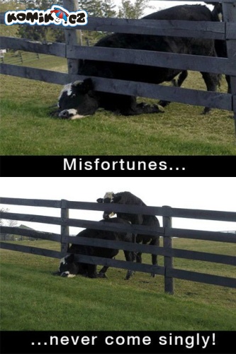 Neštěstí nepříchází samo