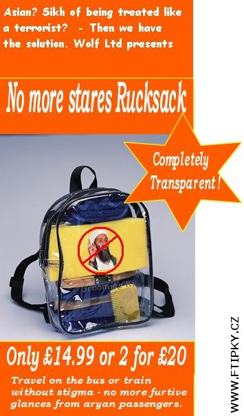 Protiteroristický batoh