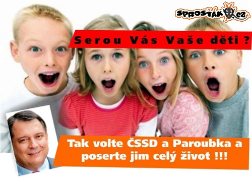 Serou Vás Vaše děti?