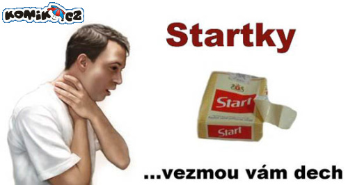 Startky - vezmou vám dech