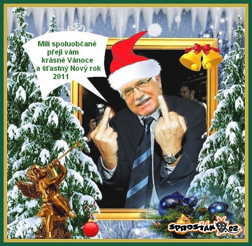 Vánoční přání od Klause