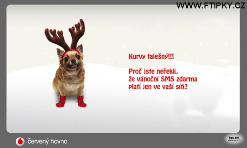 Vánoční SMS zdarma