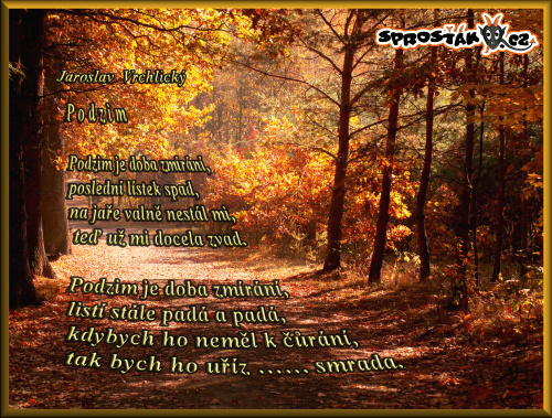 Vrchlického Podzim