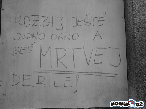 Výstraha pro vandaly